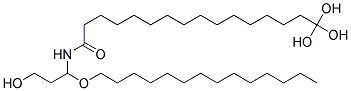 TRIHYDROXYPALMITAMIDOHYDROXYPROPYL MYRISTYL ETHER Struktur