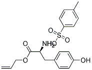 L-Tyrosine allyl ester tosylate Struktur