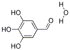 3,4,5-Trihydroxybenzaldehyde hydrate Struktur