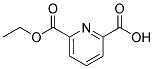 6-(ethoxycarbonyl)pyridine-2-carboxylic acid Struktur