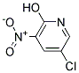 3-Chloro-6-hydroxy-5-nitropyridine Struktur