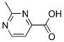 2-METHYL-PYRIMIDINE-4-CARBOXYLIC ACID Struktur