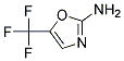 5-(TRIFLUOROMETHYL)-1,3-OXAZOL-2-AMINE Struktur