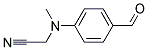 N-Methyl-N-Cyanomethyl-4-Aminobenzaldehyde Struktur