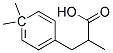 3-(1,1-DIMETHYLPHENYL-4-)-2-METHYL-PROPIONIC ACID Struktur