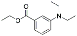 3-Diethylaminobenzoic Acid Ethyl Ester Struktur