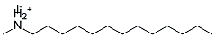Tridecyl methyl ammonium iodide Struktur