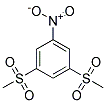 3,5-Di(methylsulfonyl)nitrobenzene Struktur