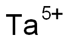 Tantalum(V)chlorideresublimed(99.-ta)spectro Struktur