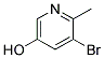 5-HYDROXY-3-BROMO-2-PICOLINE Struktur