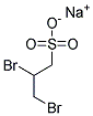 SODIUM SALT OF 2,3-DIBROMOPROPANESULFONATE Struktur