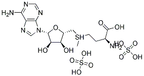 S-(5'-ADENOSYL)-L-METHIONINE DIHYDROGEN SULFATE Struktur