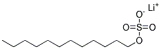 N-DODECYLSULFATE LITHIUM SALT Struktur