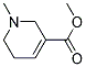 METHYL 1,2,5,6-TETRAHYDRO-1-METHYL-3-PYRIDINECARBOXYLATE Struktur