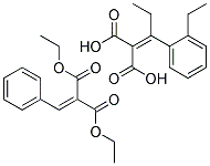 DIETHYL BENZYLIDENEMALONATE, (DIETHYL BENZALMALONATE) Struktur