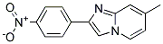 7-METHYL-2-(4-NITRO-PHENYL)-IMIDAZO[1,2-A]PYRIDINE Struktur