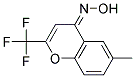 6-METHYL-2-TRIFLUOROMETHYL-4H-CHROMEN-4-ONE OXIME Struktur