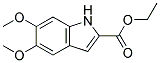 5,6-DIMETHOXYINDOLE-2-CARBOXYLIC ACID ETHYL ESTER Struktur