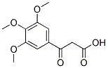 3-OXO-3-(3,4,5-TRIMETHOXYPHENYL)PROPIONIC ACID Struktur