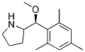 (S)-2-[(2,4,6-TRIMETHYLPHENYL)METHOXY METHYL]PYRROLIDINE, Struktur