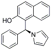 (S)-(+)-1-(A-PYRROLYLBENZYL)-2-NAPHTHOL Struktur