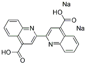 4 4'-DICARBOXY-2 2'-BIQUINOLINE DISODIUM Struktur