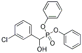 (3-CHLOROPHENYL)(DIPHENYLPHOSPHORYL)METHANOL, TECH Structure