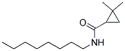 N1-OCTYL-2,2-DIMETHYLCYCLOPROPANE-1-CARBOXAMIDE, TECH Struktur