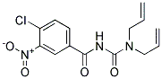 N,N-DIALLYL-N'-(4-CHLORO-3-NITROBENZOYL)UREA, TECH Struktur