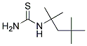 N-(1,1,3,3-TETRAMETHYLBUTYL)THIOUREA, TECH Struktur