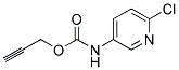 PROP-2-YNYL N-(6-CHLOROPYRIDIN-3-YL)CARBAMATE, TECH Struktur