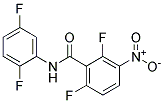 N-(2,5-DIFLUOROPHENYL)-2,6-DIFLUORO-3-NITROBENZAMIDE, TECH Struktur