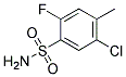 5-CHLORO-2-FLUORO-4-METHYLBENZENESULFONAMIDE Struktur