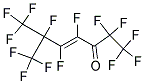 UNDECAFLUORO-6-TRIFLUOROMETHYL-4-HEPTENE-3-ONE Struktur