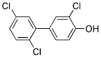 4-HYDROXY-2',3,5'-TRICHLOROBIPHENYL Struktur