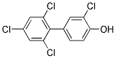 4-HYDROXY-2',3,4',6'-TETRACHLOROBIPHENYL Struktur