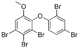 6-METHOXY-2,2',3,4,4'-PENTABROMODIPHENYL ETHER Struktur