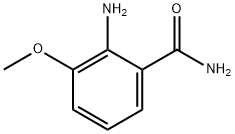 3-METHOXY-2-AMINOBENZAMIDE Struktur