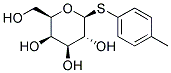 4-METHYLPHENYLTHIO-B-D-GALACTOPYRANOSIDE Struktur