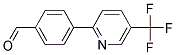 4-[5-(TRIFLUOROMETHYL)-2-PRYIDINYL]BENZENECARBOXALDEHYD Struktur