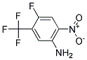 5-AMINO-2-FLUORO-4-NITROBENZOTRIFLUORID Struktur