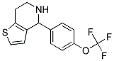 4-[4-(TRIFLUOROMETHOXY)PHENYL]-4,5,6,7-TETRAHYDROTHIENO[3,2-C]PYRIDINE, TECH Struktur