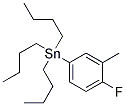 4-FLUORO-3-METHYL(TRI-N-BUTYLSTANNYL)BENZENE 95+% Struktur