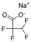 SODIUM 2,2,3,3-TETRAFLUOROPROPIONATE Struktur