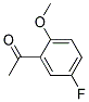 5'-FLUORO-2'-METHOXYACETOPHENON Struktur