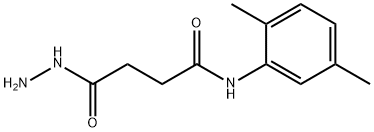 N-(2,5-DIMETHYLPHENYL)-4-HYDRAZINO-4-OXOBUTANAMIDE Struktur