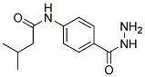 N-[4-(HYDRAZINOCARBONYL)PHENYL]-3-METHYLBUTANAMIDE Struktur