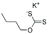 Potassium n-butylaxanthate Struktur