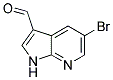 5-Bromo-1H-pyrrolo[2,3-b]pyridine-3-carbaldehyde Struktur