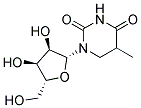 5,6-Dihydro-5-Methyluridine Struktur